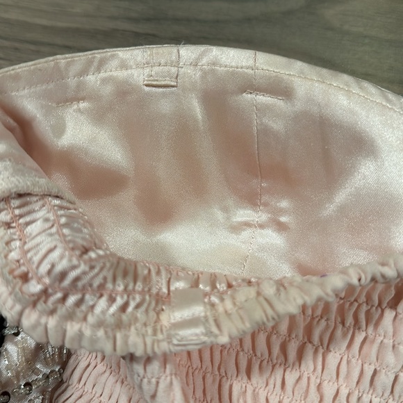 Strapless Cocktail Dress - Colour: Very Light Pink - Picture 5 of 5